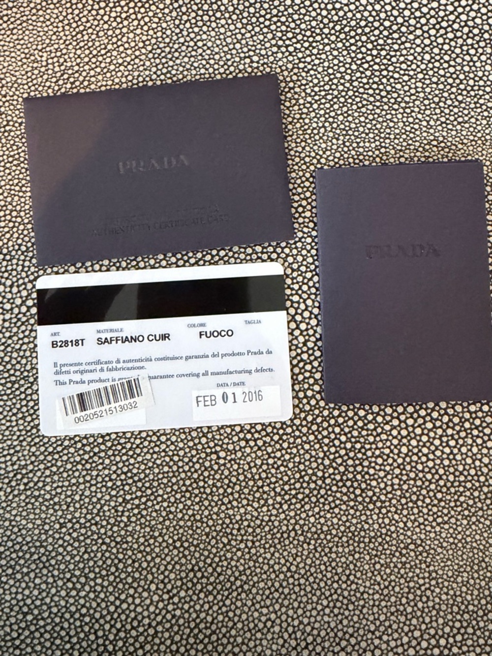 Prada Red Saffiano Leather Tote with Top Handles and Shoulder Strap - Picture 11 of 11